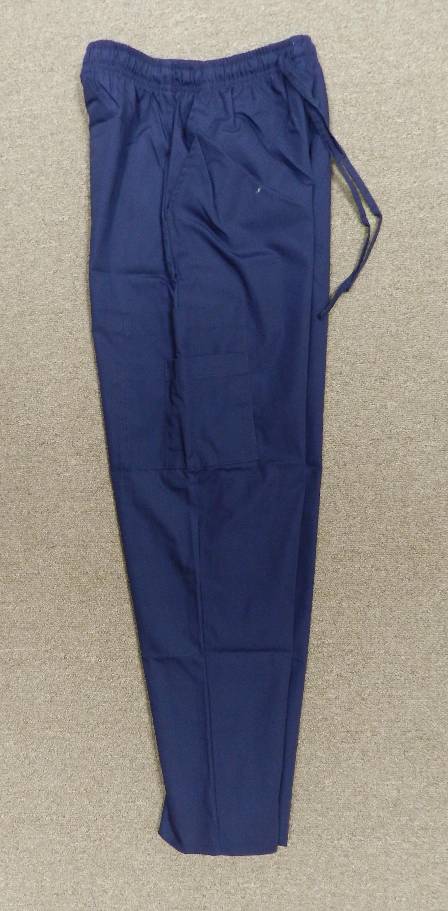 navy drawstring trousers