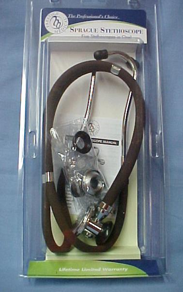 Stethoscope Sprague Chocolate Brown Ed 122 EMT