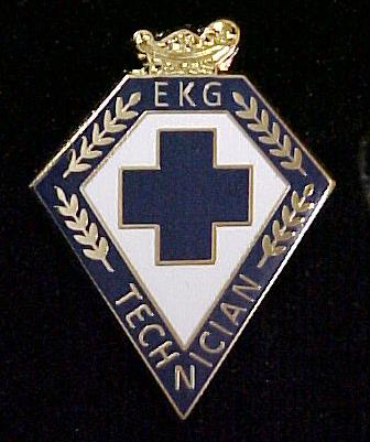 Brand new design gold plated and enamel medical lapel pin.