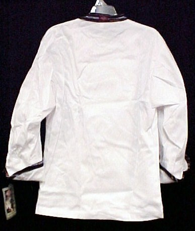 Dickies Executive Chef Coat White Stripe Trim 48 New  